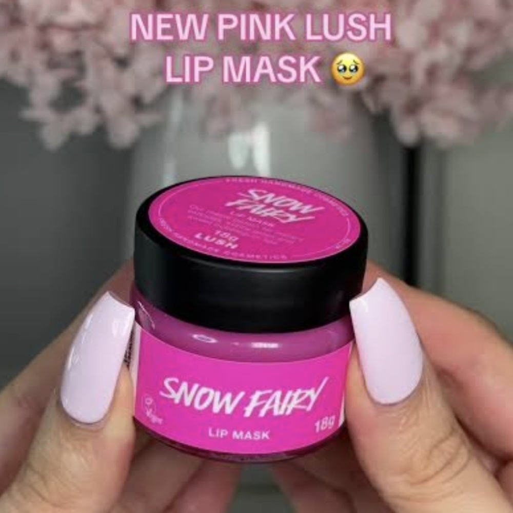 🧚♀️SNOW FAIRY LUSH Holiday 2023 DISCONTINUED Lip Mask NWT